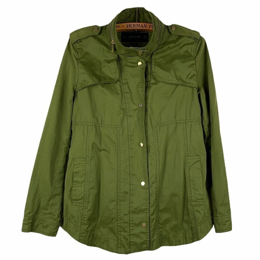 zara Army Green Jacket